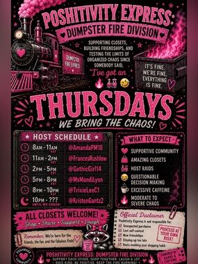 🥰🥰🌸🌺🦄🦋 Poshitivity Express Thursday Edition 🥰🥰🦄🦋🌸🌺